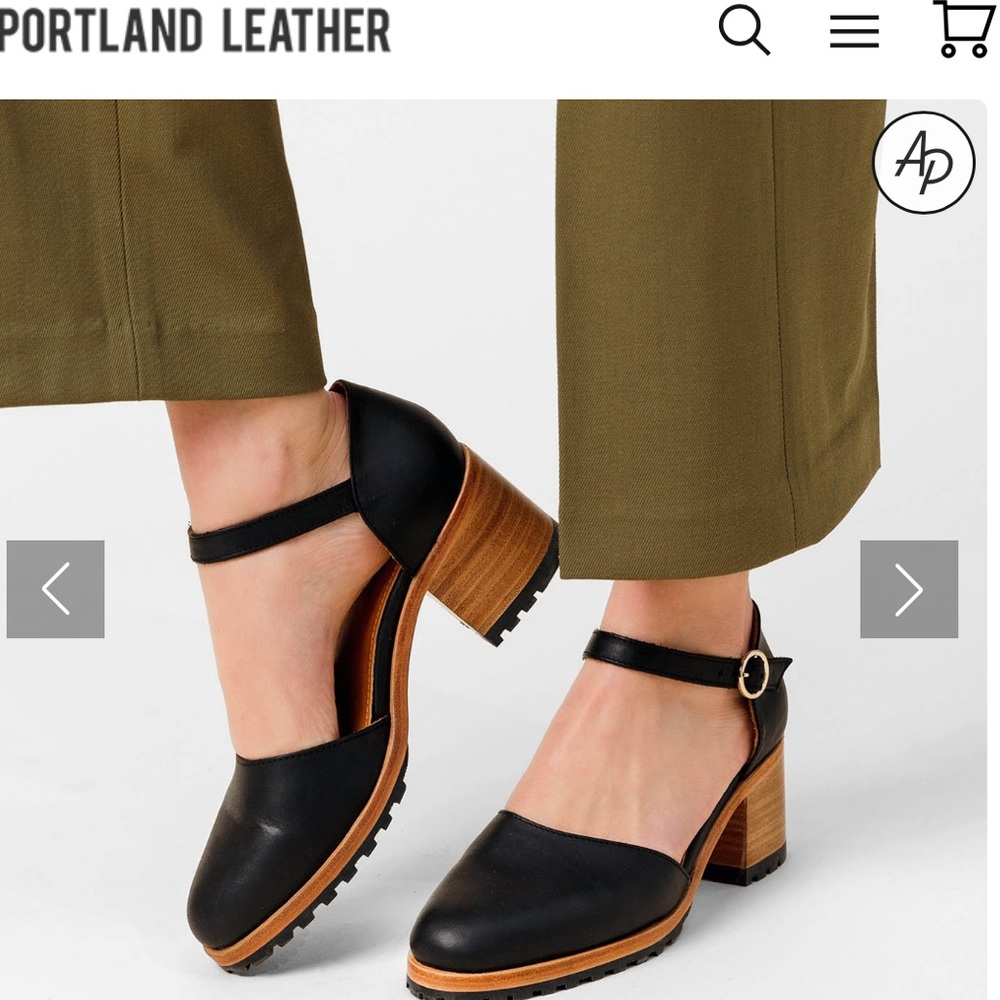 Portland leather Mary Janes
